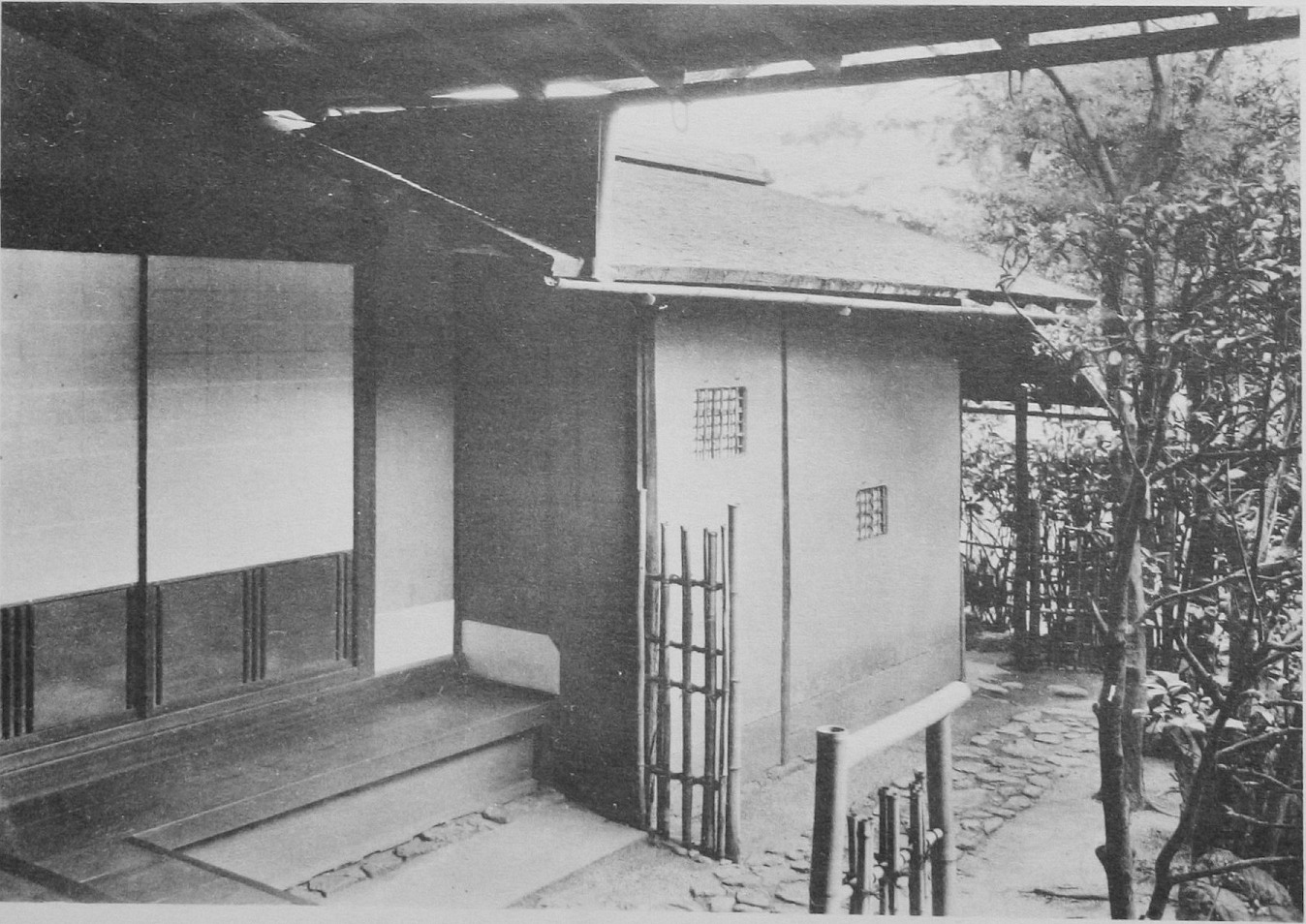 Tai-an at Myōki-an, Yamazaki — the two-mat tea room designed by Sen no Rikyū in 1582, Japan's only confirmed surviving Rikyū tea house